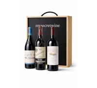 Pack Premium Rioja Reserva - Viña Ardanza + Viña Tondonia + Muga Selección Especial con Caja de Madera de Regalo | Estuche Gourmet 3 Botellas | Edición Especial