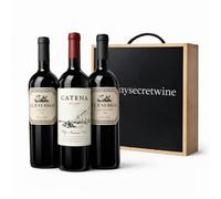 Pack Premium Vinos Argentinos - El Enemigo Malbec + Catena Malbec + El Enemigo Cabernet Franc - Estuche de Madera de Regalo - Selección Alta Gama Mendoza