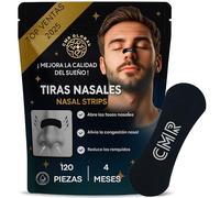 PACK PRO PREMIUM 120 Tiras Nasales Deportivas. Tiras Nasales Antironquidos para Dormir. Alivia la Congestión Nasal Para una Mejor Respiración. Nasal Strips Negras Para Reducir Ronquidos Tiritas Nariz