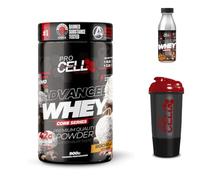 PACK Procell Proteinas Whey Advanced 900gr (Rochello Bombon) + Batido Monodosis + Shaker "REGALO" Proteina Whey concentrada Gana masa muscular, proteina en polvo Batidos de Proteina