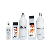 Pack Productos para Pomerania - Champú para Perros 750ml, Acondicionador Súper Volumen 300ml, Spray Desenredante 250ml, 2 Botellas Mezcladoras - Vegano y Biodegradable - MD10 Collection