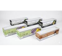 Pack Profesional Hostelería - 6 Rollos: 3 Aluminio Extra Resistente + 2 Film Transparente PVC + 1 Papel de Horno Industrial - Kit Ahorro Cocina y Catering