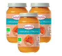 Pack PROMO 3x Tarrito Menu Tradicion Trucha 200 g. Babybio