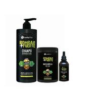 PACK PROMOCION BOMBAR FUERTE,INCREMENTA LA DENSIDAD DEL CABELLO ESTIMULA EL CRECIMIENTO Y FORTALECE LA FIBRA ,CHAMPU 1000 ML , MASCARILLA 1000 ML, TONICO 100 ML.
