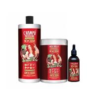 PACK PROMOCIONAL DONA FLORA ANTICAIDA , CHAMPU NO CAIDA 1000 ML, MASCARILLA 1000 ML Y TONICO 100 ML