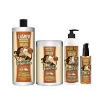 PACK PROMOCIONAL DONA FLORA ARGAN CHAMPU 1000 ML,MASCARILLA 1000 ML,LEAVE-IN 500 ML Y SERUM 100 ML