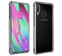 Pack Protector para Galaxy A40 Premium Carcasa + Cristal Templado