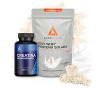 Pack Proteina y Creatina | Proteina Isolada 500g Neutra y Creatina 240 Comprimidos | Proteinas sin azúcar + Creatinas Monohidrato