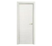 Pack puerta de interior Fresno Eslovenia con manilla R-707 S (72,5 x 203 cm, Apertura según normativa: Izquierda, Blanco)
