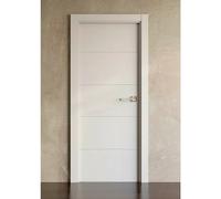 Pack puerta de interior Recife Evo con manilla (82,5 x 203 cm, Izquierda, Blanco)