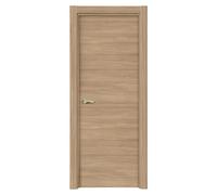 Pack puerta de interior Roble Urban con manilla R-707 S (72,5 x 203 cm, Apertura según normativa: Derecha, Roble claro)