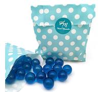 Pack regalo 12 Perlas de baño aromatizada en forma de bola - Con aceite de soja - Hidratante y aromática - Hidrata, suaviza y perfuma la piel - Aroma Flor de loto