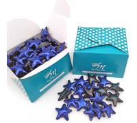 Pack regalo 80 Perlas de baño aromatizada en forma de estrella - Con aceite de soja - Hidratante y aromática - Hidrata, suaviza y perfuma la piel - Aroma Magnolia