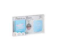 Pack Regalo A6 con 120 Hojas A 3 Colores (80 GR) + 80 Notas Adhesivas + Llavero Individual + Tarjeta DE Regalo. con EL Mensaje: SI Hoy HAS SONREIDO Entonces, HA MERECIDO LA PENA