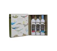 Pack Regalo Aceite de Oliva Virgen Extra Gourmet. 3 x 500 ml (Sabor Suave, Medio e Intenso)