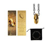 Pack regalo cinereplicas el señor de los anillos marcapaginas metal y