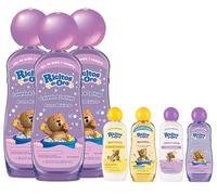 Pack Ricitos de Oro Lavanda & Lechuga 3 und Gel-champú 2en1 500 ml + REGALO 4 minitallas viaje 100 ml