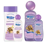 Pack Ricitos de Oro Lavanda&Lechuga Gel-champú 2en1 500 ml + Loción corporal 400 ml + REGALO 2 minitallas viaje 100 ml
