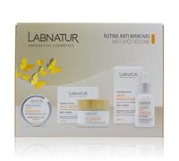 Pack Rutina Anti Manchas - Natural y Vegano - Labnatur | Crema Facial, Sérum y Crema de Manos - Tratamiento Despigmentante y Anti-Aging - Reduce Manchas, Marcas y Cicatrices