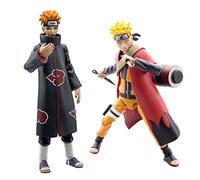 Pack 2 figuras toynami naruto naruto sage mode vs pain exclusiva