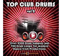 PACK Samples Top Club Drums Vol.2 - Más de 2500 muestras de batería fresca y 700 loops de batería | Apple Loops/AIFF (24Bit) Download