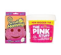 Pack Scrub Mommy esponja rosa + The Pink Stuff Paste (850 gramos)