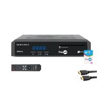 Pack SERVIMAT - Receptor TV satélite HD + tarjeta Viaccess Fransat PC7 + cable HDMI 2M