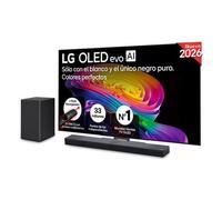 Pack Smart TV LG OLED evo AI C6 65 pulgadas 4K 2026 + Barra de Sonido SC9S - OLED65C64LA.SET