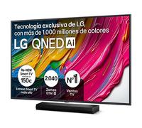Pack Smart TV LG QNED AI QNED8E 50 pulgadas 4K 2025 + Barra de Sonido S20A, F - 50QNED8EA6B.ESB