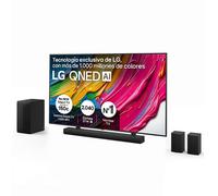 Pack Smart TV LG QNED AI QNED8E 86 pulgadas 4K 2025 + Barra de Sonido S70TR + Soporte, E - 86QNED8EA6B.ESB