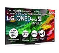 Pack Smart TV LG QNED evo MiniLED AI QNED87 65 pulgadas 4K 2025 + Barra de Sonido S70TY + Soporte - 65QNED87A6B.ESB