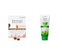 Pack Sol Completo: Acelerador de Bronceado 30 Perlas con Betacarotenos + Gel de Aloe Vera con Árbol de Té y Vitamina E 200 ml | Prepara, Broncea y Repara la Piel | Sin Parabenos | Drasanvi