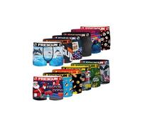 Pack sorpresa de 5 o 12 bóxers de hombre de Freegun: Lote de 12 / XL