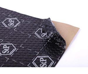 Pack STP Black Silver para la insonorización para 2 Altavoces Puertas vehículo. Revestimiento vibro Amortiguador