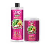 Pack Super Nutrición: Champú 1000ml + Mascarilla Capilar 1000ml - Hidratación y nutrición - Aloe Vera, y de