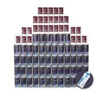 Pack Supervivencia 3 meses vegetariano - Comidas, Raciones compactas, Filtro de agua - Almacenamiento 15 años