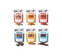 Pack Surtido Woolf Snack Natural Pescado 6x100gr (Pescado)