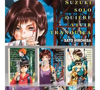 PACK SUZUKI SOLO QUIERE VIVIR TRANQUILA (COMPLETA). 3 CÓMICS