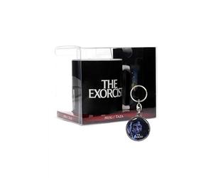 Pack Taza y Llavero Metálico El Exorcista - Cine de Terror