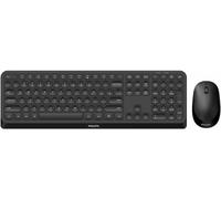 Pack Teclado Inalámbrico + Ratón Óptico Serie 3000 (Negro) - PHILIPS