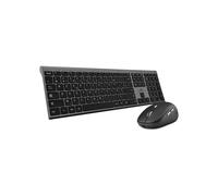 Pack Teclado Ratón - BLUESTORK - GRAPHEME PACK - Inalámbrico - Negro