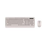 Pack Teclado + Ratón - TELLUR Green Inalámbrico, Wireless, Cream