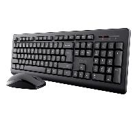 Trust Primo teclado Ratón incluido Oficina RF inalámbrico QWERTY Español Negro