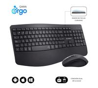 Pack Teclado y Ratón Inalámbrico SUBBLIM Office Pro Español USB