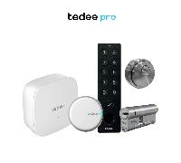 Pack TEDEE PRO Seguridad + Bridge + Teclado + Cilindro Modular Alta Seguridad M&C y ¡Escudo De Regalo!