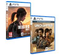 Pack The Last of Us Parte I + Uncharted Colección Legado de los Ladrones PS5