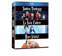 Pack Tim Burton: Sombras Tenebrosas + La Novia Cadáver + Mars Attacks! Blu-Ray [Blu-ray]