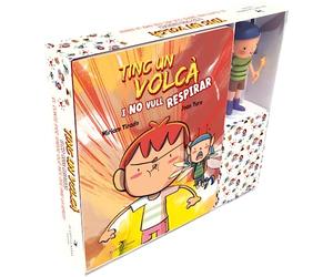 Pack Tinc un volcà i no vull respirar: Llibre + Figura. El pack amb la figura de la fada dels volcans. Míriam Tirado i Joan Turu. +4 anys. (Caleta)