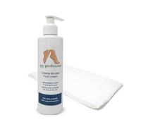 PACK Toallas Desechables Spunlace 40x50 cm 100 unidades + Crema de Pies Relajante e Hidratante 250 ml