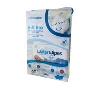 Pack Toallitas WATERWIPES Bio Gift Box Dropi y Pañales de Tela (Pack Toallitas WATERWIPES BIO 28 unidades + Toallitas WATERWIPES BIO 60 unidades + 1 Pañales de Tela)